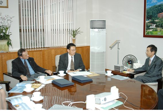 뉴질랜드 과학대표단 방문