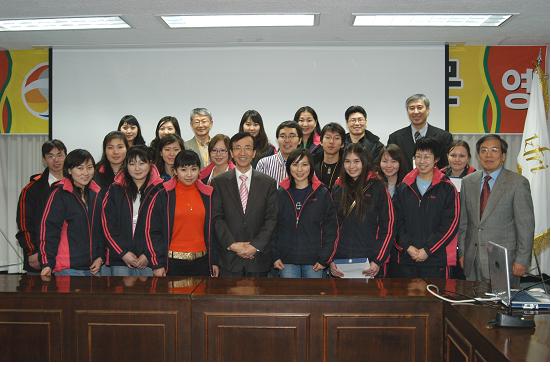 몽골국제대학교 견학