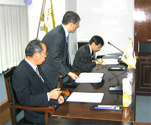 일본식품분석센터와 상호교류협약을 체결