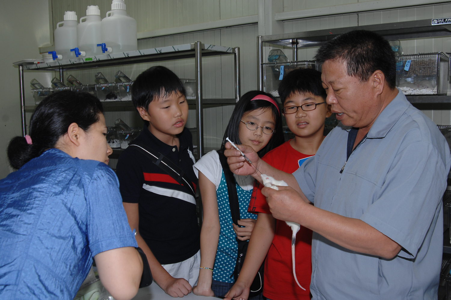 0825 안양과천과학영재교육원 실험동물사육실 견학