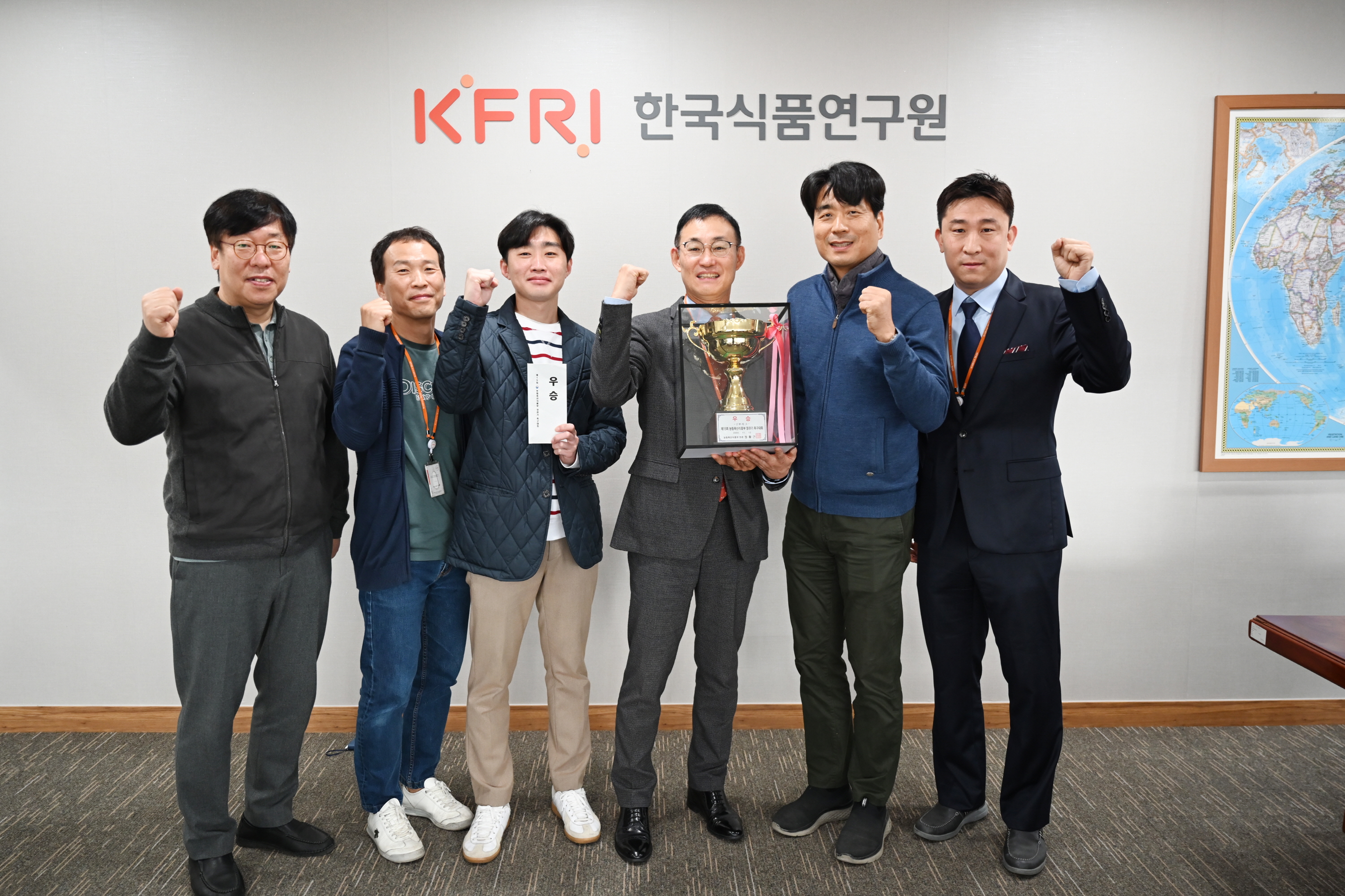 1114 제15회 농림축산식품부 장관기 축구대회 우승