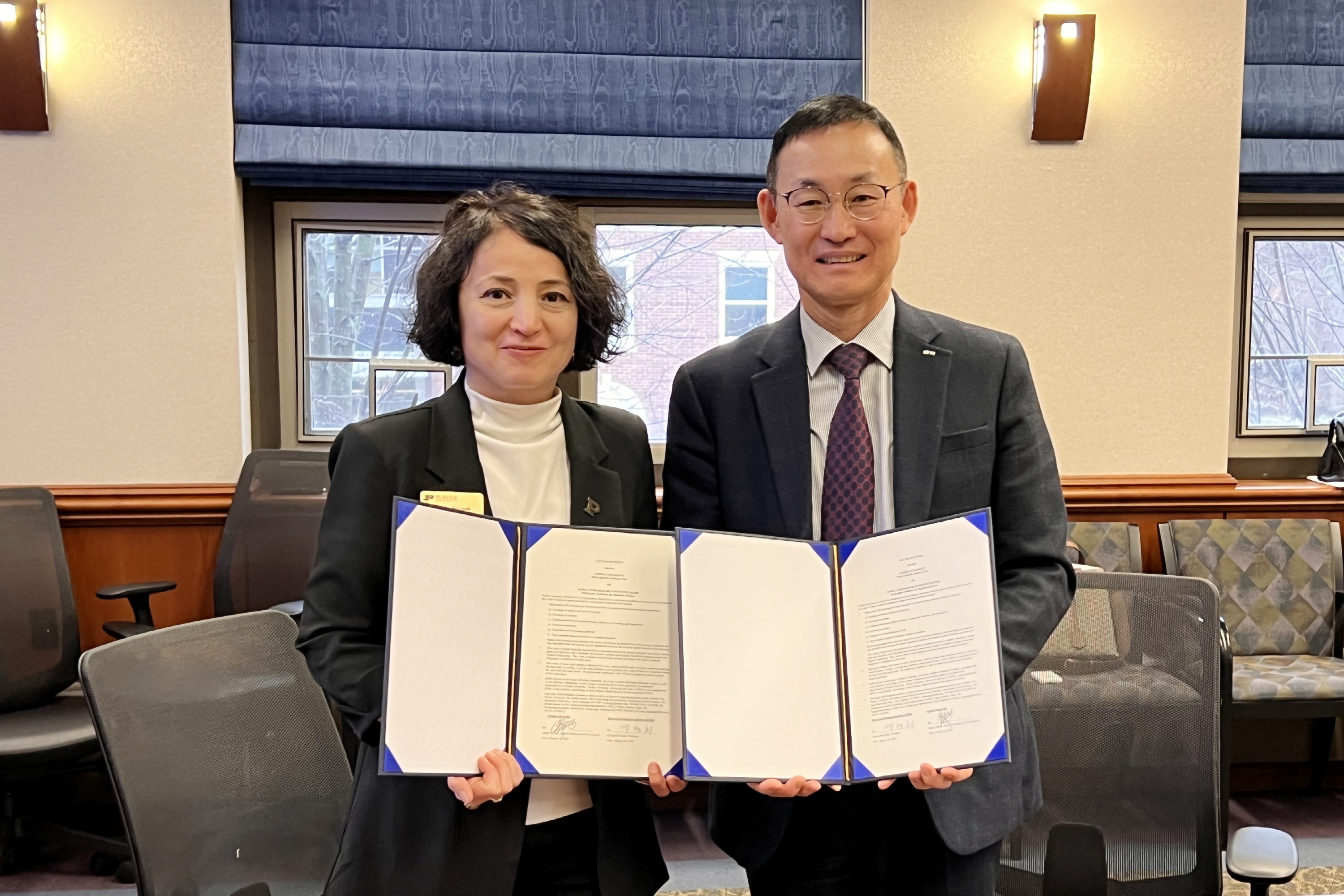 0124 미국 퍼듀대 LOI체결식