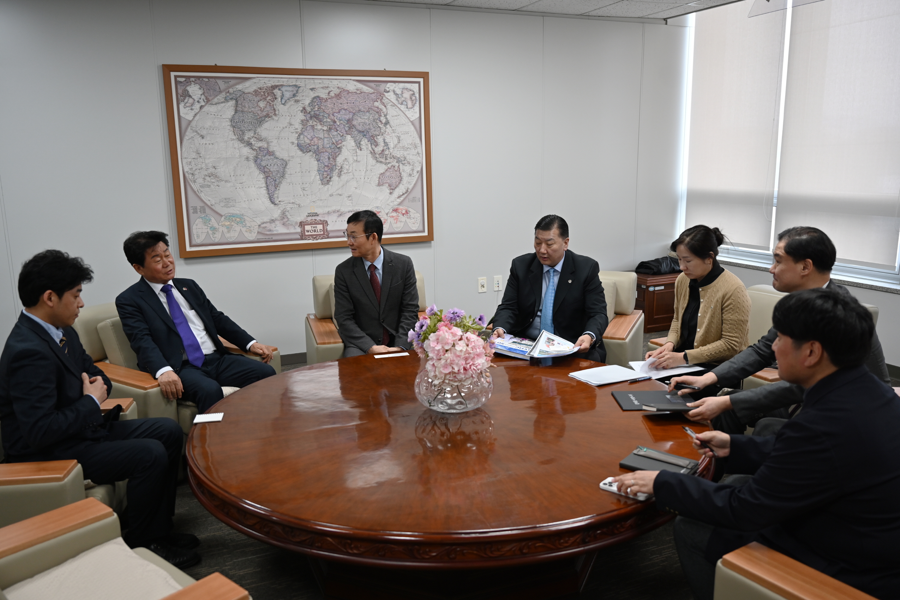 0311 몽골 SAMO식품연구소장, 주몽골대사 내방